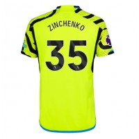 Arsenal Oleksandr Zinchenko #35 Auswärtstrikot 2023-24 Kurzarm